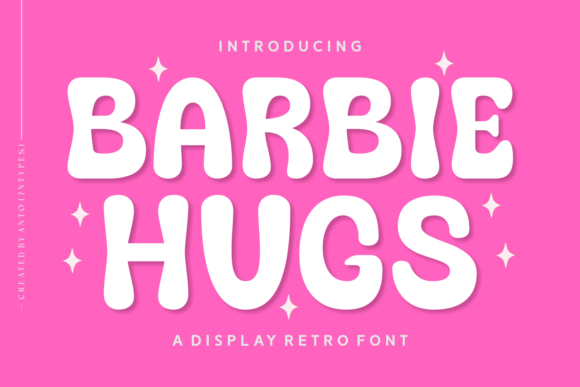 Barbie Hugs Font for Vibrant Branding Projects