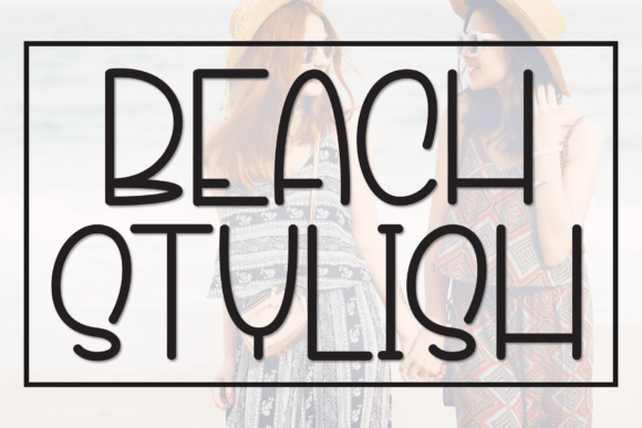 Beach Stylish Font for Modern Web Design