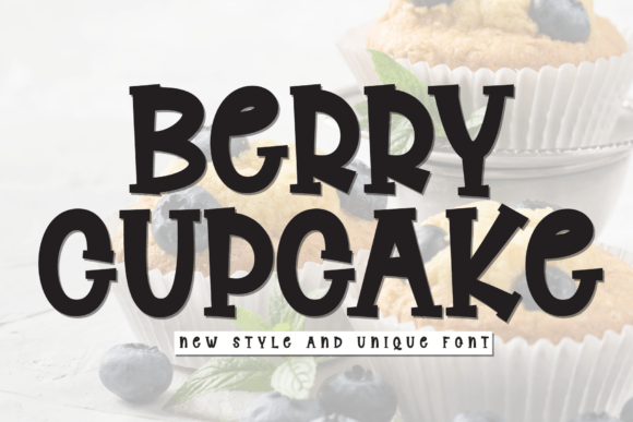 Berry Cupcake Font Review and Download Guide