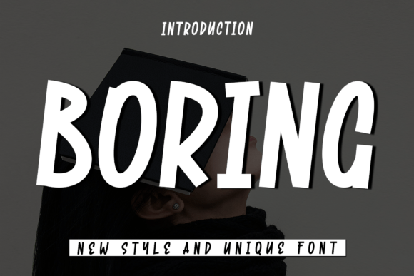 Boring: A Modern Display Font with Elegance and Personality