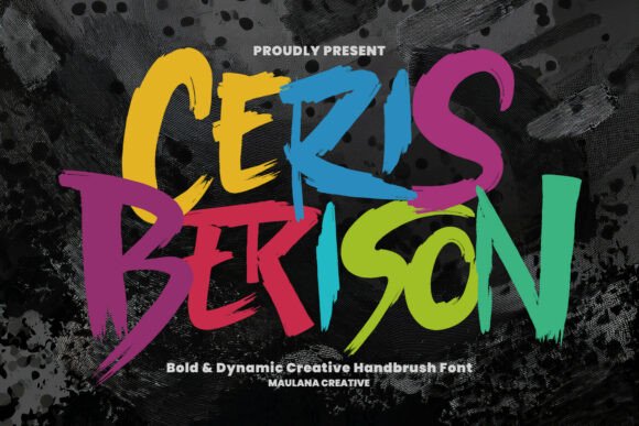 Ceris Berison: A Bold Display Font for Impactful Editorial Design