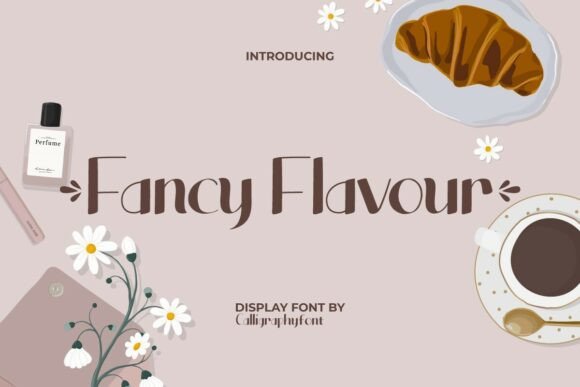 Fancy Flavour Font for Creative Projects and Branding
