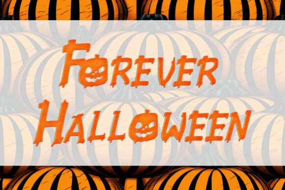 Forever Halloween Font for a Spooky Brand Touch