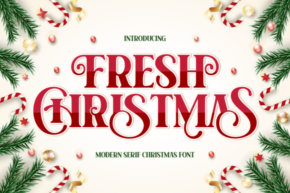 Fresh Christmas Font for Seasonal Campaigns
