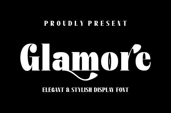 Glamore: A Timeless Display Font for Creative Makers