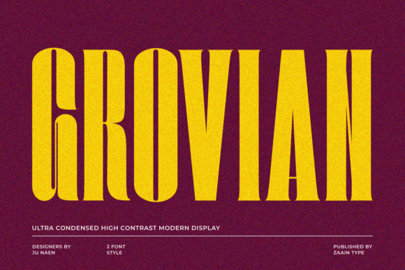 Grovian: A Font That Elevates Your Brand’s Visual Identity