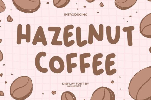 Hazelnut Coffee Font for Editorial Design and Creative Projects