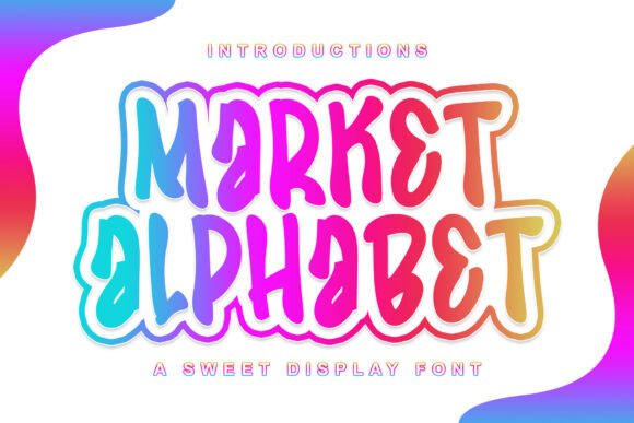 Market Alphabet: A Playful Display Font for Creative Projects