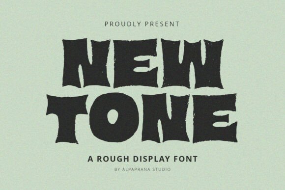 New Tone Display Font for Bold Branding Projects