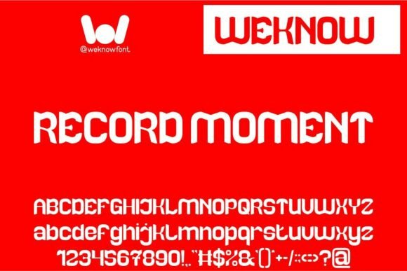 Record Moment: A Font That Elevates Your Campaigns