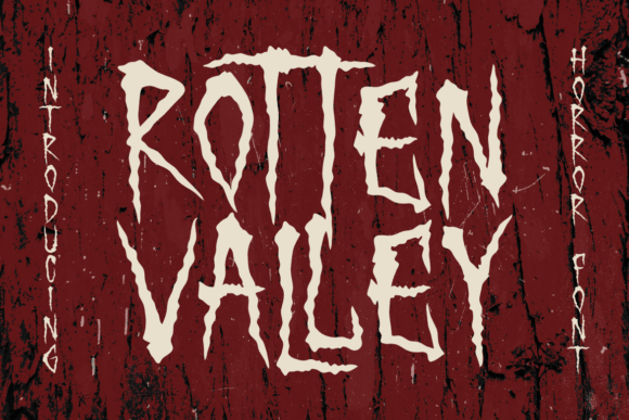 Rotten Valley Font for Branding and Design