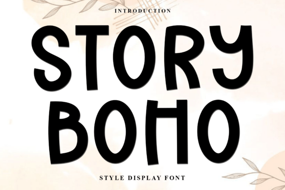 Story Boho: A Festive Font for Handmade Magic