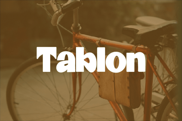 Tablon: A Modern Typeface for Elegant Editorial Design