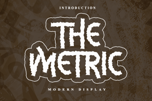The Metric: A Bold Display Font for Impactful Editorial Design