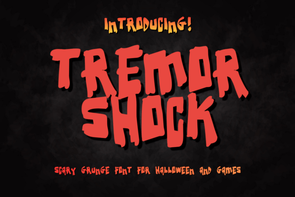 Tremor Shock Font for Bold Branding